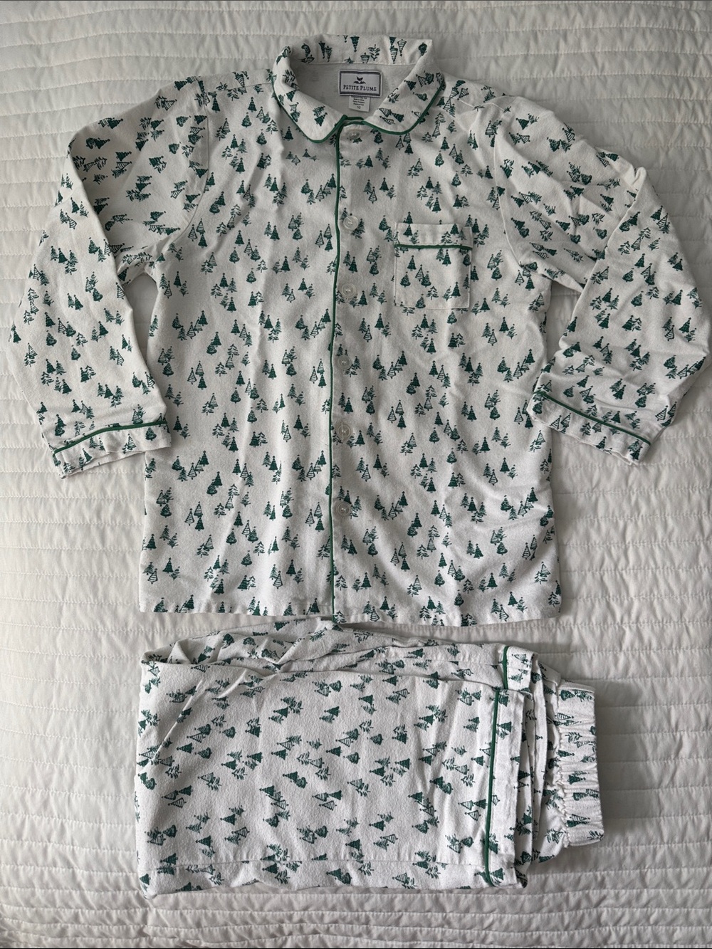 Children’s Flannel Pajama Set from Petite Plume